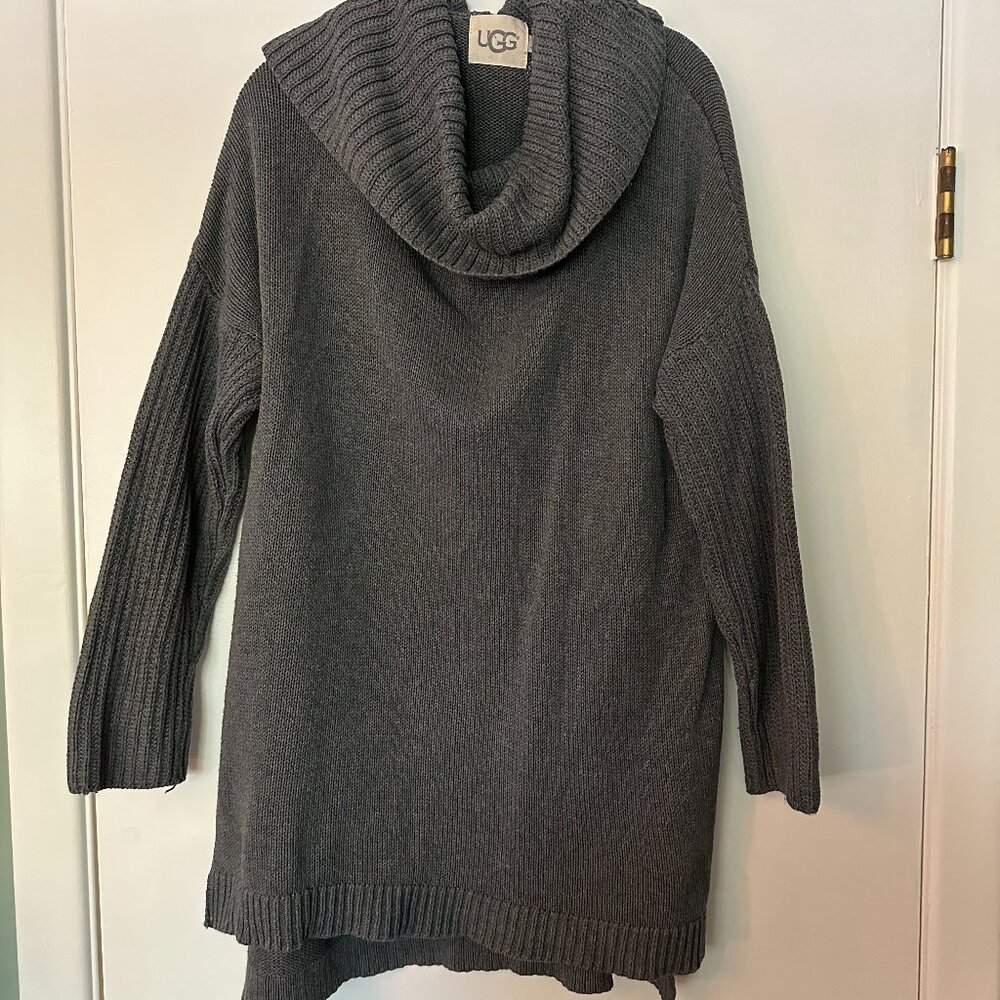 Oversized Grey UGG Cowl Neck Sweater Womens Large